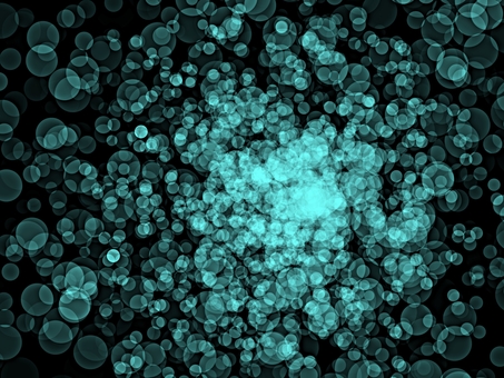 水色パーティクル背景　透過あり 背景,キラキラ,玉ボケ,パーティクル,エフェクト,デコレーション,光沢,豪華,エネルギー,煌めきのイラスト素材