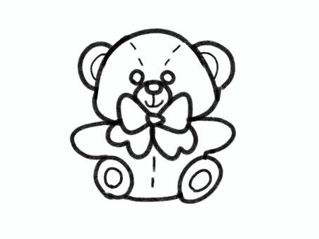 かわいいテディベア