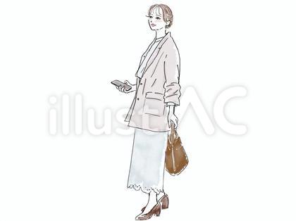 女性 ビジネス ジャケット スカート