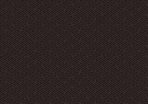 紗綾形文様 黒（シームレス） 和柄,和風,パターン,背景,紗綾形,幾何学,模様,幾何学模様,着物柄,和のイラスト素材