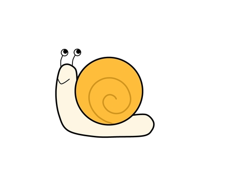 Snail illustration, , JPG and PNG