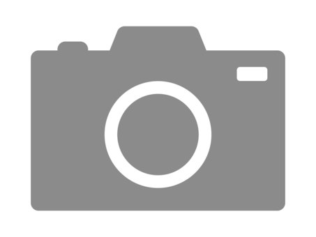 カメラのアイコン（グレー） カメラ,アイコン,写真,撮影,機器,デジカメ,撮る,写す,一眼レフ,デジタルカメラのイラスト素材