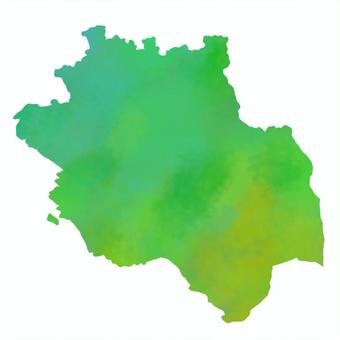 有福島(長崎) 有福島,長崎,新上五島,五島列島,島,離島,イラスト,シルエット,地図,水彩のイラスト素材