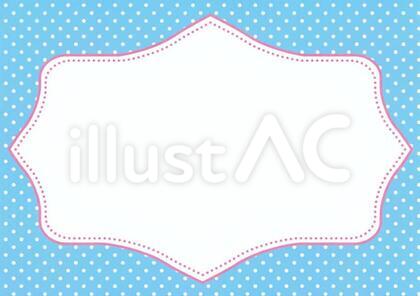 アンティーク風水玉背景
