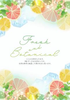 Fresh botanical frame, JPG, PNG and AI Fresh botanical frame, botanical, refreshing, fresh, JPG, PNG and AI