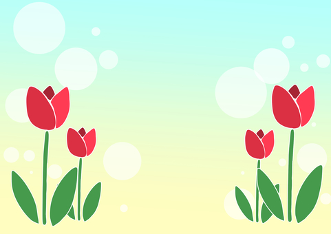 チューリップ背景素材 チューリップ,花,花柄,シンプル,おしゃれ,華やか,グラデーション,背景,ほんわり,壁紙のイラスト素材
