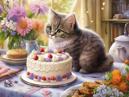 誕生日の猫