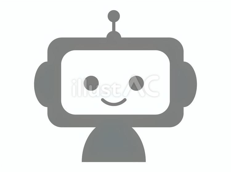 AIのロボットのアイコン ai,ロボット,アイコンのイラスト素材