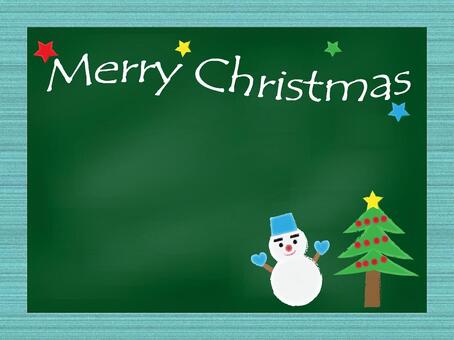 Christmas blackboard material, invierno, marco, navidad, JPG and PNG