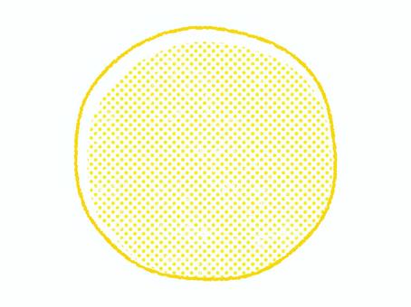 版画風丸フレーム06 フレーム,囲み,枠,囲み枠,背景枠,版画風,にじみ線,手書き,もこもこ,かわいいのイラスト素材