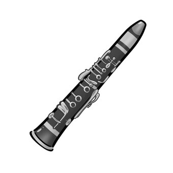 クラリネット クラリネット,楽器,管楽器,木管楽器,演奏,音楽,イラスト,かわいい,アイテムのイラスト素材