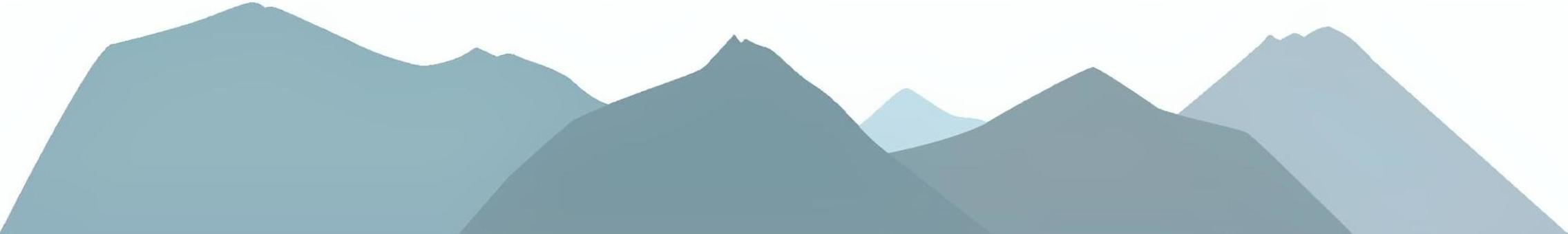 青い山脈 青,山,山脈,ベタ塗り,フラット,遠近,自然,景色,遠く,風景のイラスト素材
