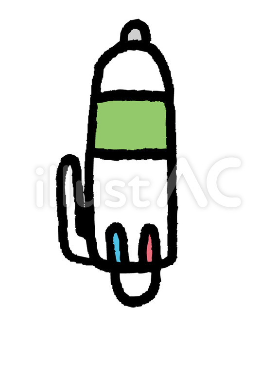 文房具 ペン,ボールペン,手描きのイラスト素材