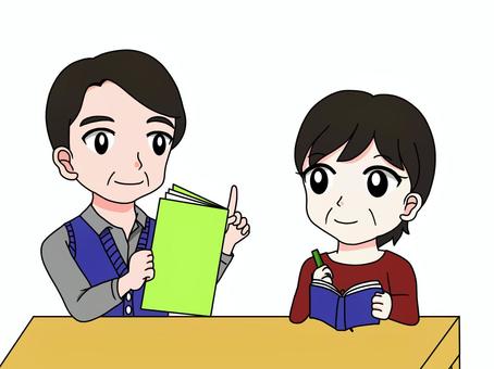 安心相談をする中年夫婦 安心相談をする中年夫婦 夫婦,中高年,相談,保険,暮らし,サポート,パンフレット,手帳のイラスト素材
