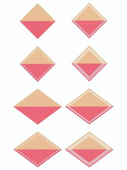 Illustration, diamond, a diamond, split, 