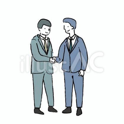 ビジネスマンの握手