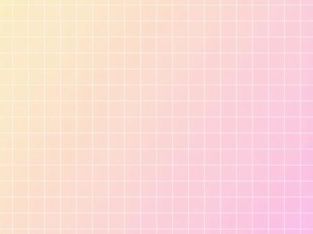 グラデーションの細線チェック背景 ピンク 背景,グラデーション,チェック,細線,グリッド,ピンク,黄色,細い,透明感,かわいいのイラスト素材