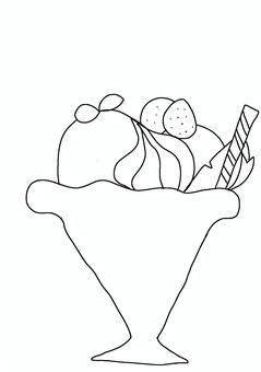 Illustration, parfait, रंग, प्लस लिखने, 