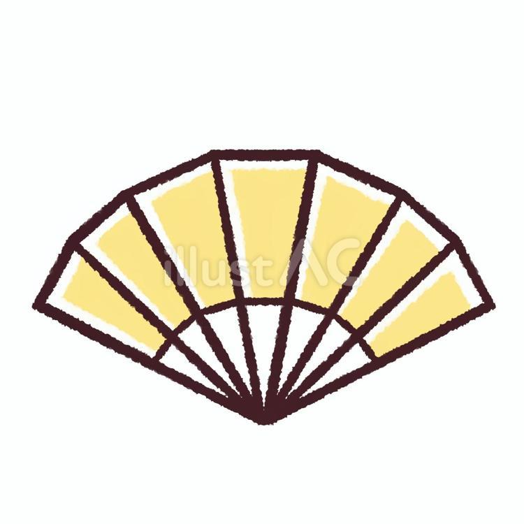 扇 扇,扇子,日本のイラスト素材