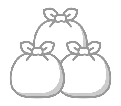 ゴミ袋の山 ゴミ袋の山 ゴミ袋,ゴミ捨て,廃棄物,処分,掃除,大掃除,断捨離,物のイラスト素材