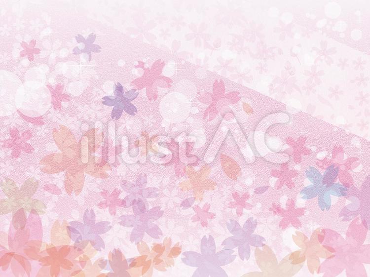 桜背景17021301 春,かっちゃん,春の背景のイラスト素材