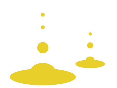 液体と滴・ハニー・オイル・シロップ 液体,滴,インク,スプラッシュ,飛び散る,溶ける,シロップ,ハニー,油,オイルのイラスト素材