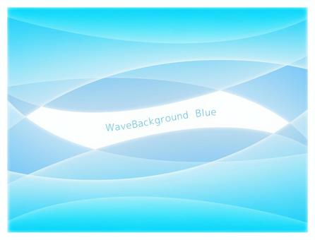 WaveBackground blue 背景,波,水色,フレーム,枠,ビジネス,壁紙,飾り,見出し,タイトルのイラスト素材