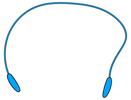 なわとび なわとび,跳び縄,縄,遊び道具,外遊び,遊び,運動,水色,ジャンプロープ,スポーツのイラスト素材