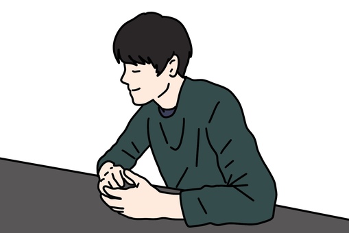 male upper body, male upper body, male, machine, desk,