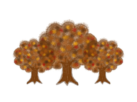 Fall tree 3P, autumn, wood, autumn leaves, JPG and PNG