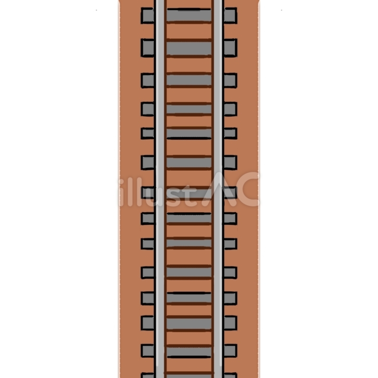 線路 線路,電車,交通のイラスト素材