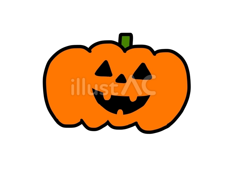 ハロウィンのかぼちゃ ハロウィン,かぼちゃ,イベントのイラスト素材