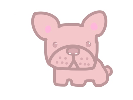 ブルドッグイラスト 無料イラストなら イラストac