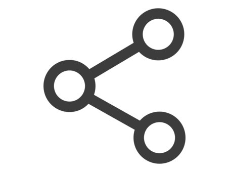 共有のアイコン 共有,アイコン,シェア,リンク,ビジネス,sns,拡散,インターネット,web,グループのイラスト素材