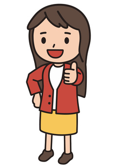 いいねする主婦