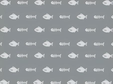 Fish bone silhouette (gray) background, JPG Fish bone silhouette (gray) background, fish, silhouette, sea, JPG