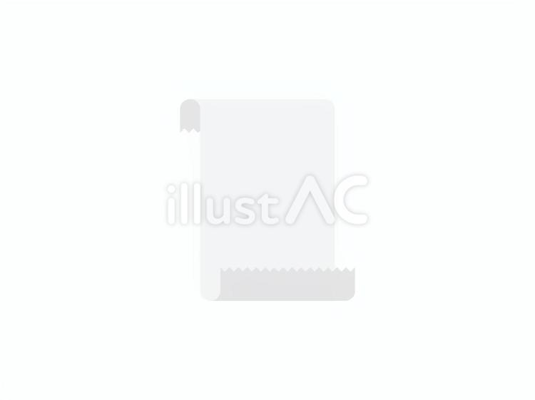 レシートアイコン レシート,紙,買い物のイラスト素材