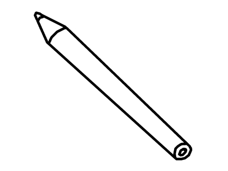 色鉛筆 色鉛筆,画材,文房具,筆記具,アート,イラストのイラスト素材