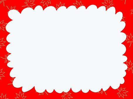 紅葉のフレーム