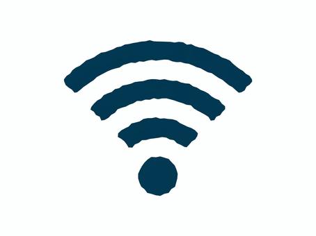 手描きWi-Fiアイコン|電波マーク wiーfi,ワイファイ,手書き,無線,電波,通信,ネットワーク,インターネット,接続,オンラインのイラスト素材