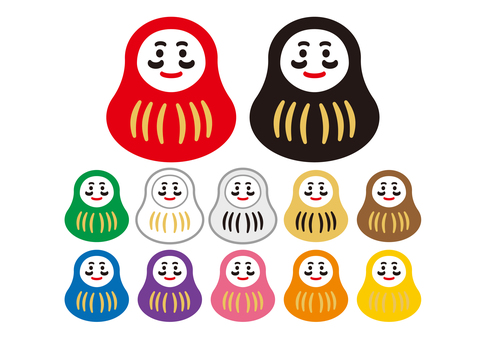 Illustration, dharma, cute, a smile, 