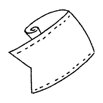 手描きのリボンのフレーム24 フレーム,リボン,枠,飾り枠,アイコン,見出し,タイトル,装飾,アイキャッチ,ラベルのイラスト素材