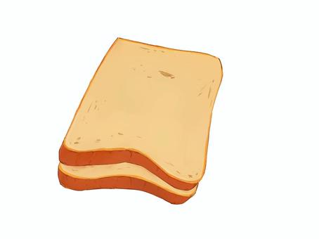 食パン 食パン,パン,食べ物,朝食,ランチ,イラスト,手描き,フリー素材,無料のイラスト素材