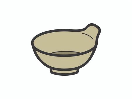 呑水01 呑水,鍋,とんすい,和食器,取り皿,アイコン,マーク,シンプルのイラスト素材