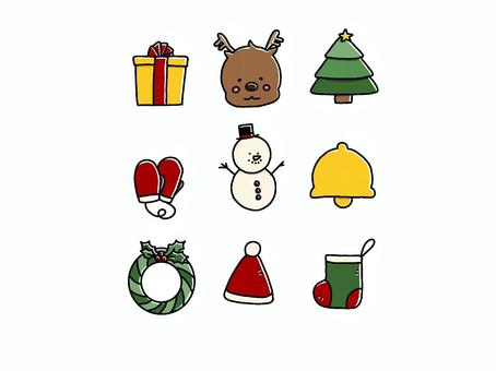 插图, 圣诞节, 礼物, 驯鹿, 