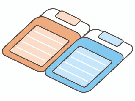 2つ並んだ布団 布団,寝具,寝る,枕,休む,睡眠,生活,シンプル,イラスト,ベクターのイラスト素材