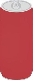 赤色の缶