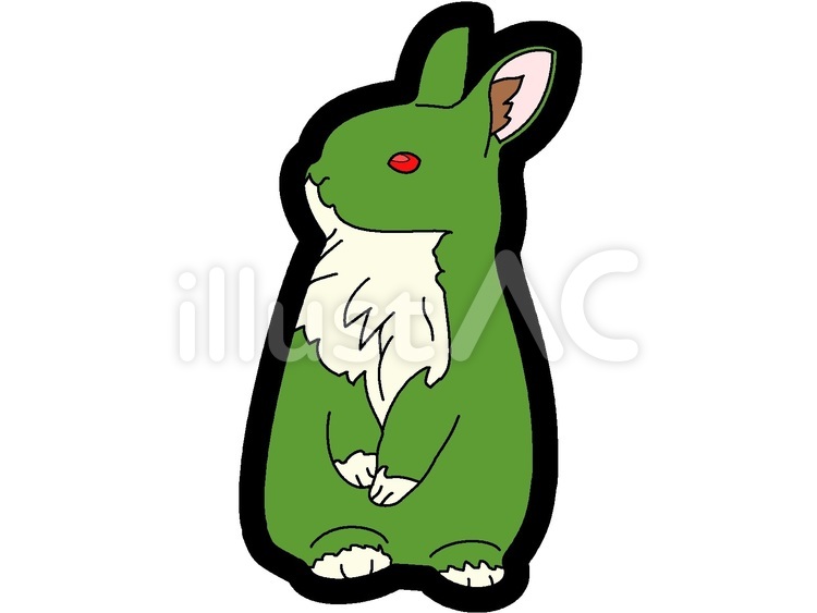 カスタム＊TheFantasyBeasts・緑のうさぎくん 緑色のウサギの話 カスタム＊TheFantasyBeasts·緑のうさぎくん