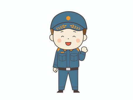にっこりしてガッツポーズをする消防士 仕事,救急活動,にっこり,救急,救命士,メディカル,119,緊急医療,職業,レスキューのイラスト素材