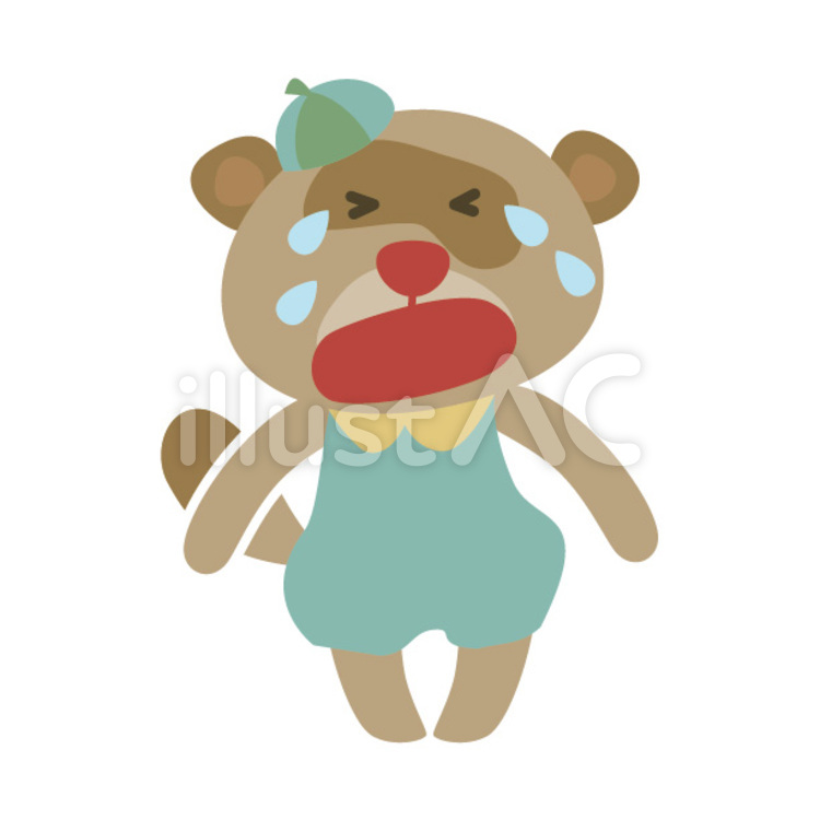 たぬき タヌキ,動物,生き物のイラスト素材